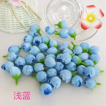 Искусственные розы YEAHBUY, 50 шт., 18 цветов, 2 см