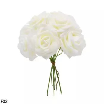 Искусственные розы ZQNYCY 24 шт