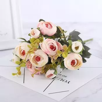 Искусственные шелковые цветы Kahaul