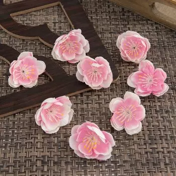 Искусственные шелковые цветы вишни ZQCY