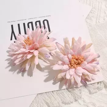 Искусственные шелковые головки гербер, 30 шт.