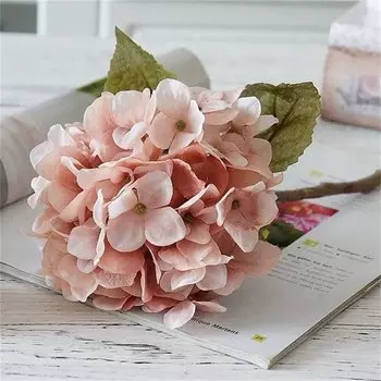 Искусственные шелковые гортензии Uflower