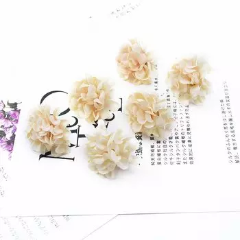 Искусственные шелковые гвоздики CYJT, 20 шт.