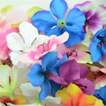 Искусственные шелковые орхидеи Nanairo 20 шт.