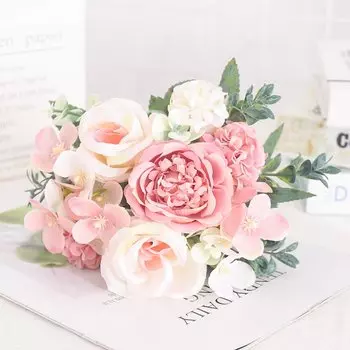 Искусственные шелковые пионы DociDaci