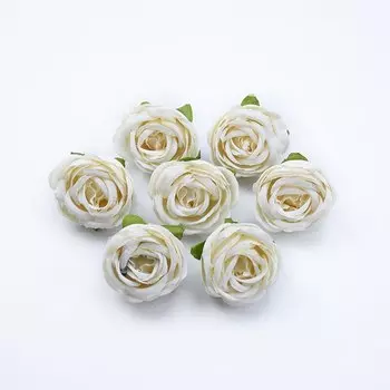 Искусственные шелковые розы 100 шт.