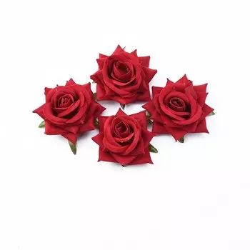 Искусственные шелковые розы CYJT, 2 шт.