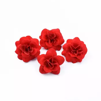 Искусственные шелковые розы dycrazy, 20 шт., красные