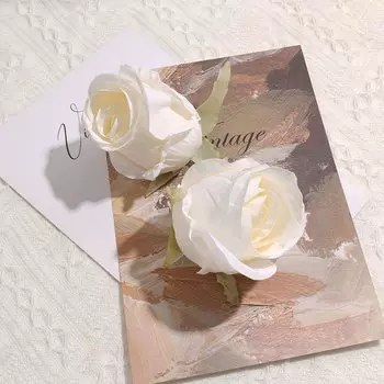 Искусственные шелковые розы Nanairo 30 шт.