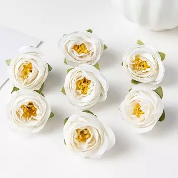 Искусственные шелковые розы TTCY, 10 шт.