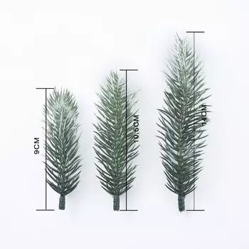 Искусственные снежинки из пластика, 10 шт.