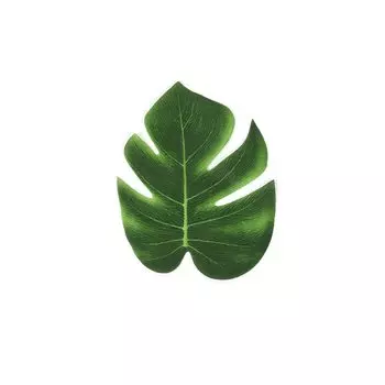 Искусственные тропические листья для декора 12 шт