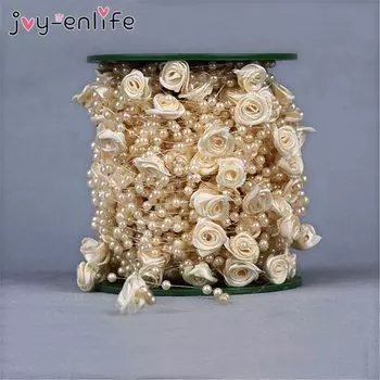 Искусственные жемчужные гирлянды для свадьбы 5 метров