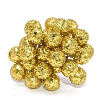 Искусственные золотые фрукты YONGSNOW для декора