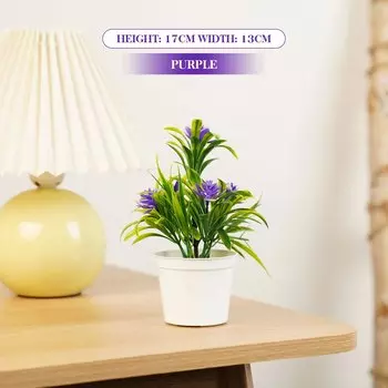 Искусственный бонсай Uflower зеленый