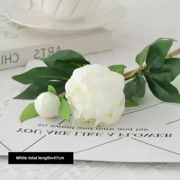 Искусственный букет шелковых пионов Loeoi