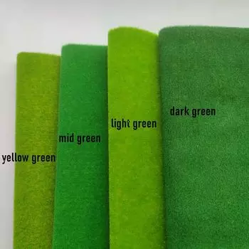 Искусственный газон FunTrying для ландшафтных моделей