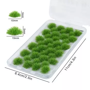 Искусственный мох CYZQ, зеленый, 39 шт.