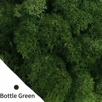 Искусственный мох Uflower зеленый 20/40/100 г