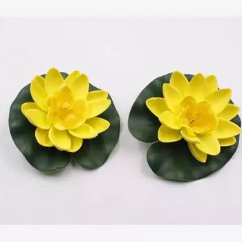 Искусственный плавающий цветок лотоса