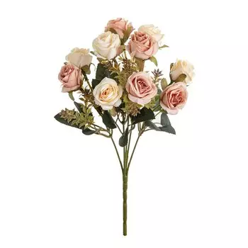 Искусственный шелковый цветок гвоздика роза smr