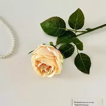 Искусственный шелковый цветок Остин Роза 45 см