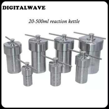 Искусственный синтез камеры из нержавеющей стали 5/10/15/20/25/50/100/150/200/250/300 мл PTFE 500 градусов Цельсия