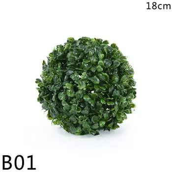 Искусственный травяной шар CYZIWEI зеленый