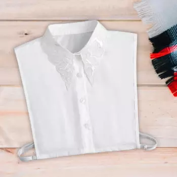 Искусственный воротник, декоративный под профессиональный костюм, юбка, жилет, искусственный воротник