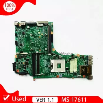 Используется для материнской платы ноутбука MSI GT70 GX780R GT780 GT780R GT780DX GT780DXR MS-1761 VER 1,1 REV: 1,1 HM67 материнская плата