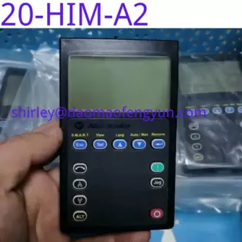 Используется панель управления преобразователем частоты 20-HIM-A2
