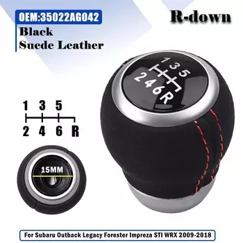 Используйте ручку переключения передач, рычаг переключения передач, гандбол для Subaru Impreza WRX STI Outback Forester 2009 2010 2011 2012 2013 2014 2015 2016