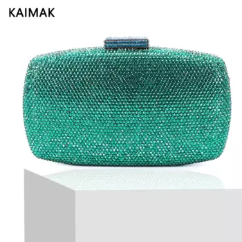 Итальянский новейший дизайн, элегантный и удобный женский подарок на свадьбу, ужин, кристалл, золото, серебро, бриллиант, модный вечерний клатч