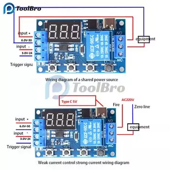 iToolBro Time Delay Relay