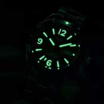 IW брендовые роскошные автоматические механические часы для дайвинга с винтовой ручкой, водонепроницаемые 100 м, мужские часы, светящиеся часы с датой, Relogio Masculino