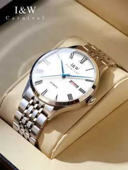 IW CARNIVAL лучший бренд мужские часы роскошные автоматические мужские часы Rome Time Miyota механические часы с датой водонепроницаемые reloj hombre