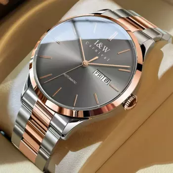 IW Топ Роскошные сапфировые зеркальные часы для мужчин Модные деловые автоматические механические часы Мужские водонепроницаемые часы reloj hombre