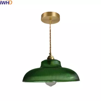 IWHD винтажные подвесные светильники, медные, 4 Вт
