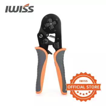 IWISS HSC8 16-4 щипцы плоскогубцы регулируемые обжимные инструменты для 6,0-16,0 мм (AWG10-5) Кабельные Концевые муфты провода VE клеммные разъемы
