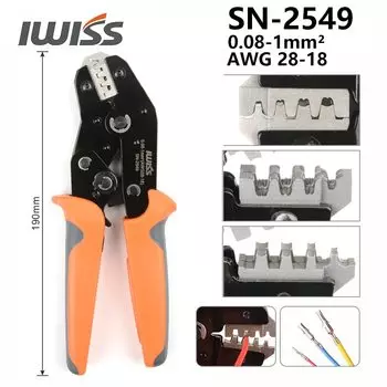 IWISS Плоскогубцы для опрессовки SN-2549