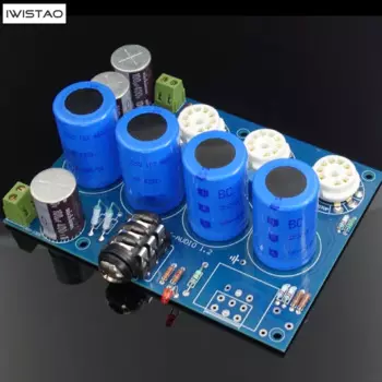 Iwistao PCBA ламповый усилитель для наушников комплекты HIFI WCF решение 32 ~ 1200 Ом стерео аудио DIY