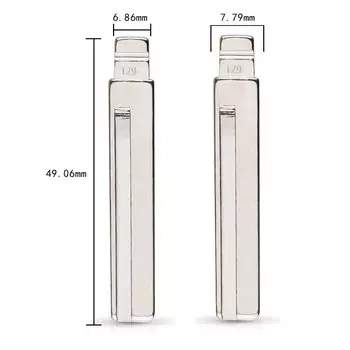 IWOWKEY Автомобильный ключ дистанционного управления HY20 HY20R, упаковка из 10 шт., совместимый с KD900/KD-X2 KD VVDI JMD