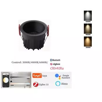 IWP интеллектуальный светодиодный потолочный светильник 24Вт