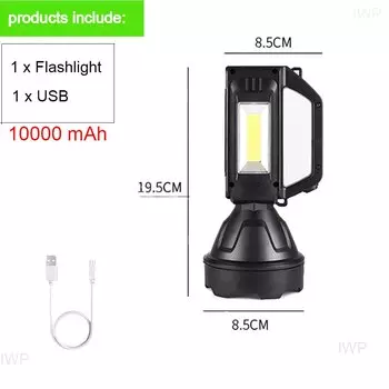 IWP Супер 8000000LM Фонарик