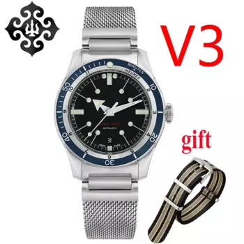 IX & DAO IPOSE 5303 часы 40 мм GMT PT5000 автоматический механизм механические сапфировые светящиеся часы для дайвинга Роскошные наручные часы