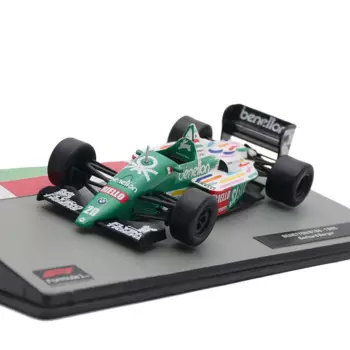 Ixo 1:43 гоночная модель автомобиля Benetton B186 1986 Gerhard Бергера, металлическая Игрушечная модель автомобиля