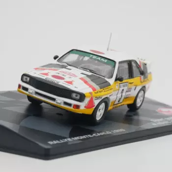 Ixo масштаб 1:43 литая Спортивная Quattro WRC 1985 гоночная игрушка модель автомобиля Классическая коллекция для взрослых сувенирные подарки статический дисплей