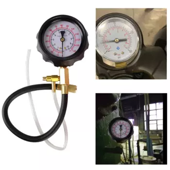 Измеритель давления топлива, быстрая муфта для насоса для впрыска топлива, 0-140PSI, 0-10 бар