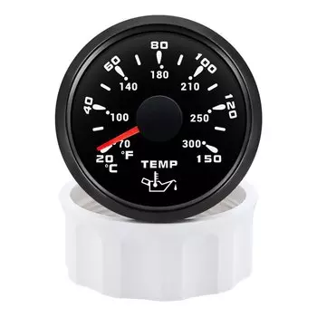 Измеритель температуры масла, 52 мм, 20-150 °C /70-300 °F