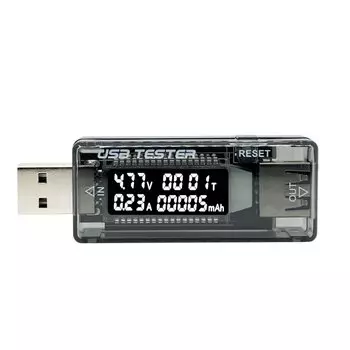 Измерители напряжения Ток Напряжение Емкость батареи Тестер USB Вольт Ток Напряжение Доктор Зарядное устройство Тестер емкости Power Bank